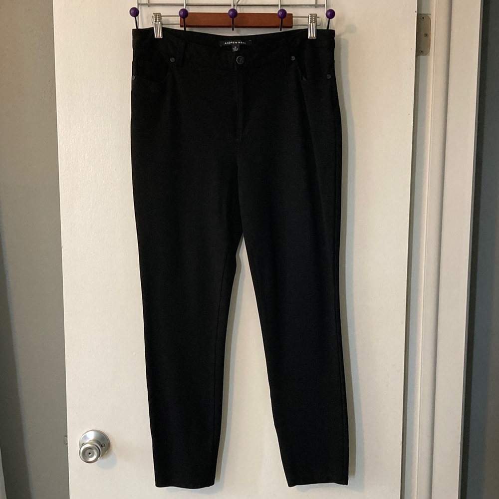 Andrew Marc, Rich black slacks
